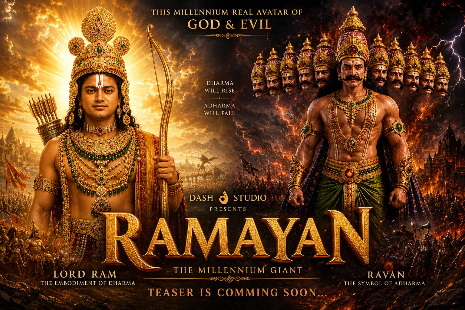 Ramayan backdrop